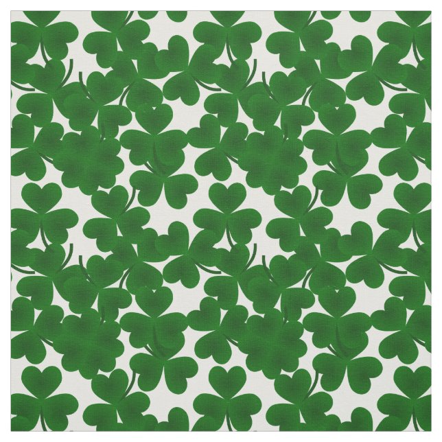 Color Pattern Spring Shades Cloverleaf Fabric (Swatch)
