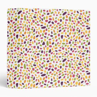 Color Pebble Pattern Binder