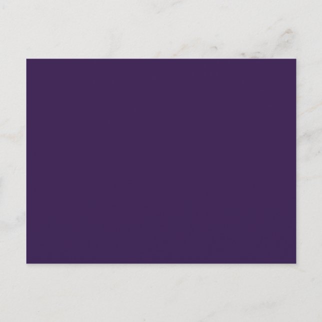 color Russian violet Postcard (Front)