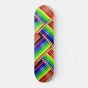color skateboard