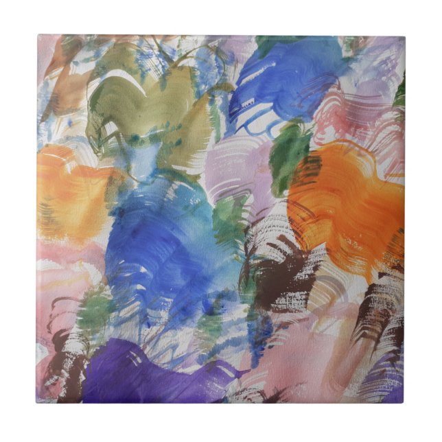 Color Splash Ceramic Tile (Front)