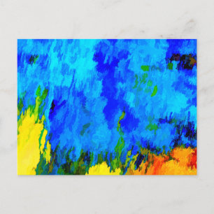 COLOR STORM POSTCARD