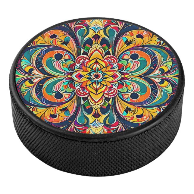 Color Symphony Mandala – Bold Psychedelic Floral (3/4/2016 12:00:00 AM)