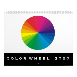 COLOR WHEEL ART CALENDAR 2020