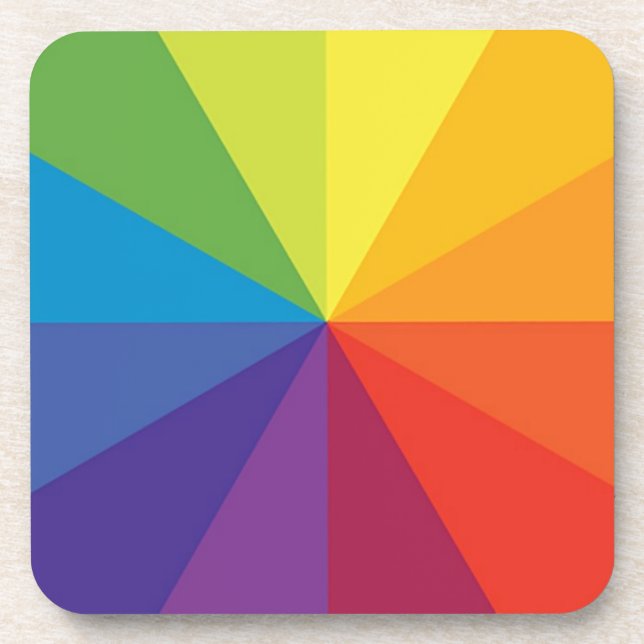 COLOR WHEEL  COASTERS (Front)