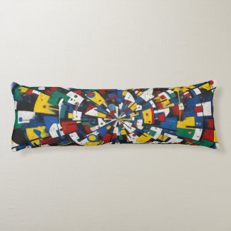 Color Wheel of Expressions Body Pillow