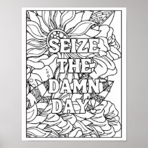 Color Yourself Poster for Fearless Souls