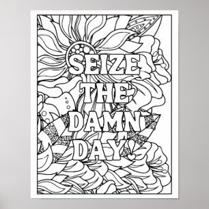 Color Yourself Poster for Fearless Souls