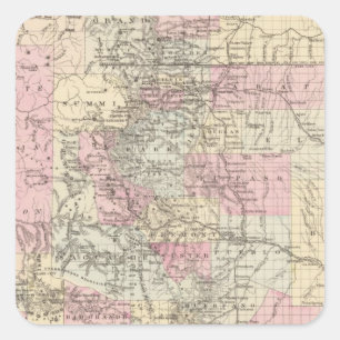 Colorado 14 square sticker