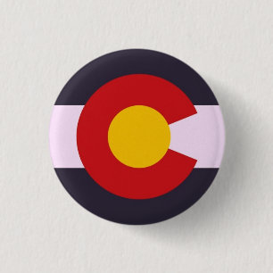 Colorado 1 Inch Round Button
