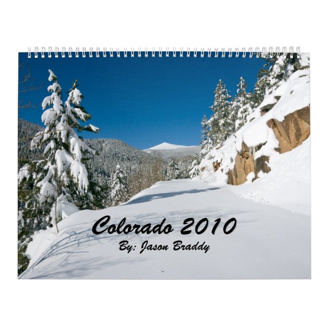 Colorado 2010 calendar (Cover)