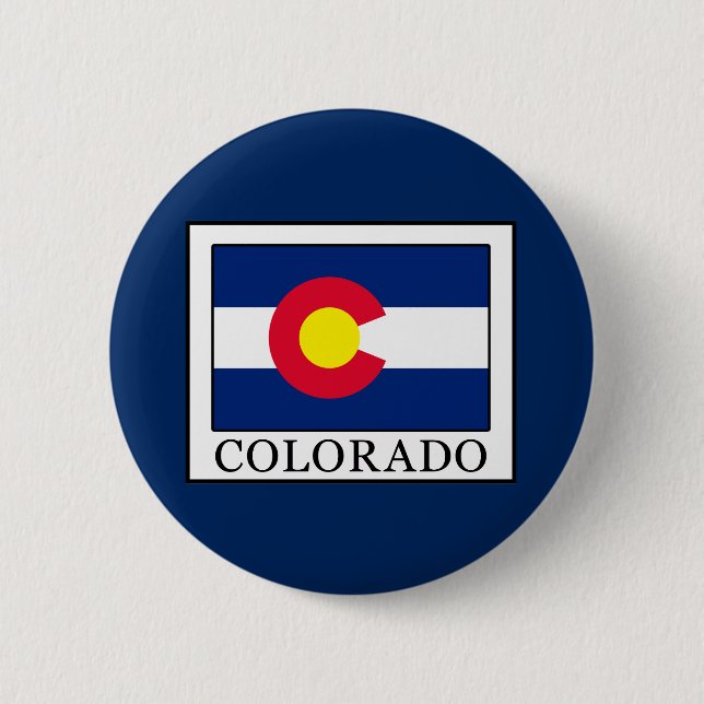 Colorado 2 Inch Round Button (Front)