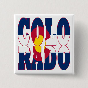 Colorado 2 Inch Square Button