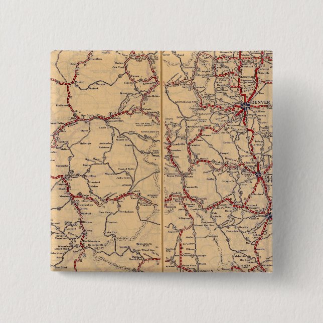 Colorado 3 2 inch square button (Front)