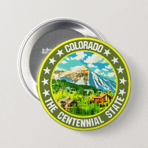 Colorado 3 inch round button