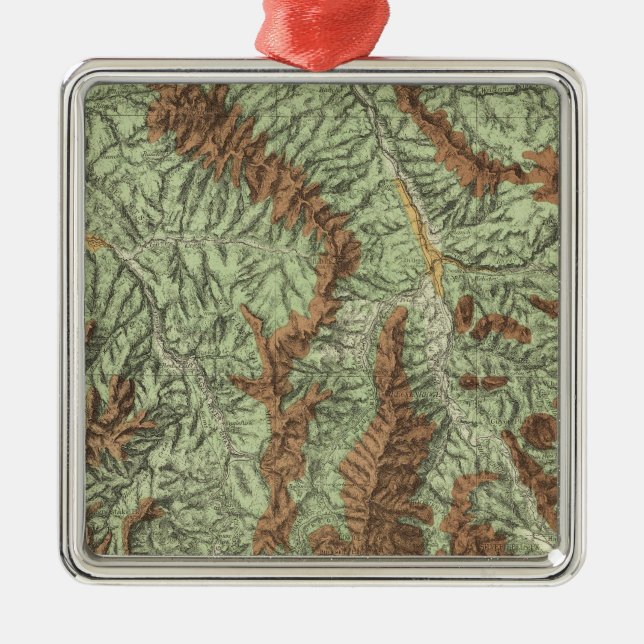 Colorado 3 metal ornament (Front)