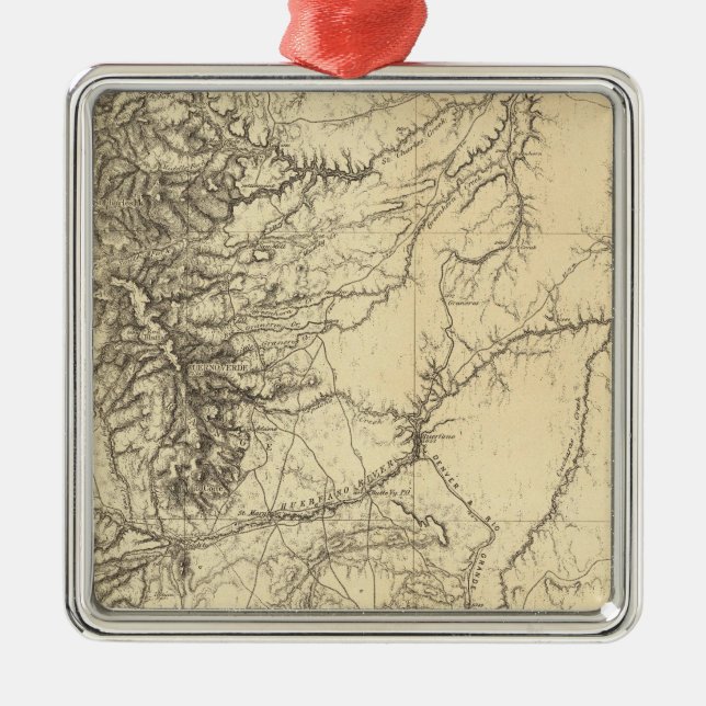 Colorado 4 metal ornament (Front)