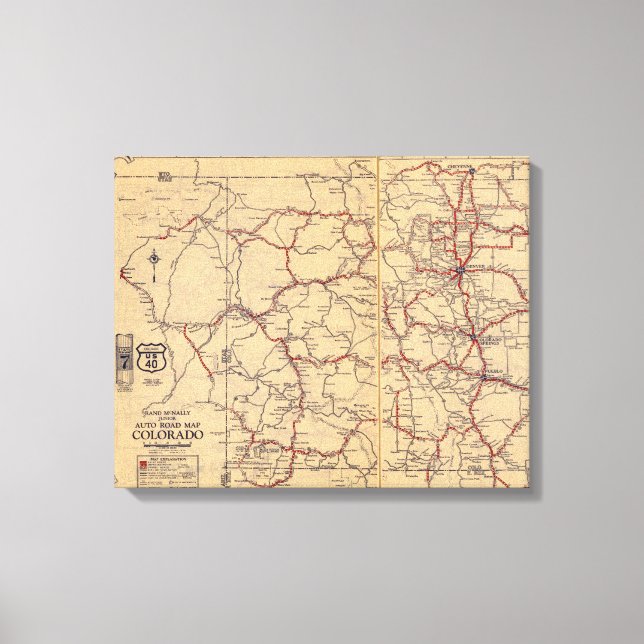 Colorado 5 canvas print (Front)