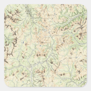Colorado 6 square sticker