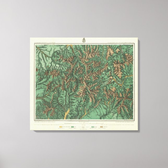 Colorado 8 canvas print (Front)