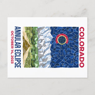 Colorado Annular Eclipse Postcard