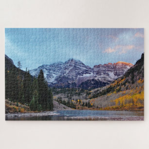Colorado Aspen Scenic Mountain Jigsaw Puzzle