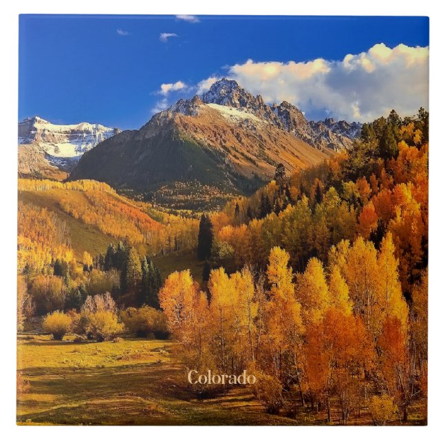 Colorado autumn tile (Front)