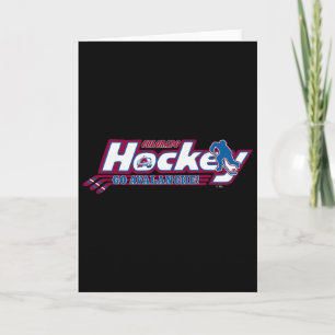 Colorado Avalanche Hockey Black Officially License Card