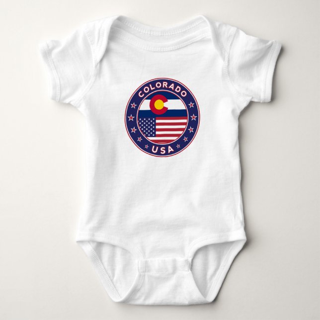 Colorado Baby Bodysuit (Front)