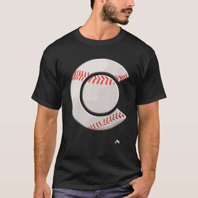 Colorado Baseball, Rocky Mountains Baseball T-Shirt (Front)