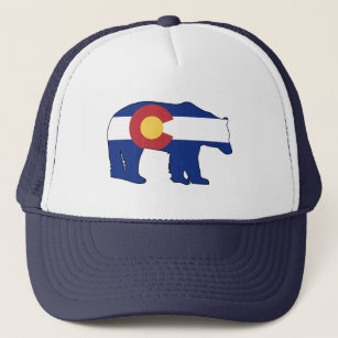 Colorado Bear Flag Trucker Hat