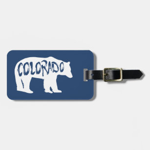 Colorado Bear Luggage Tag