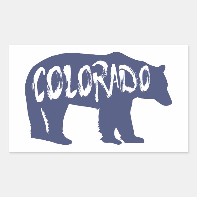 Colorado Bear Sticker (Front)