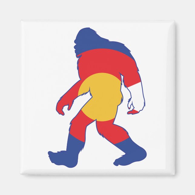Colorado-Bigfoot Magnet (Front)