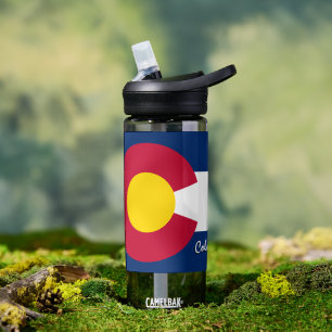 Colorado bottle, patriotic Colorado Flag Water Bottle
