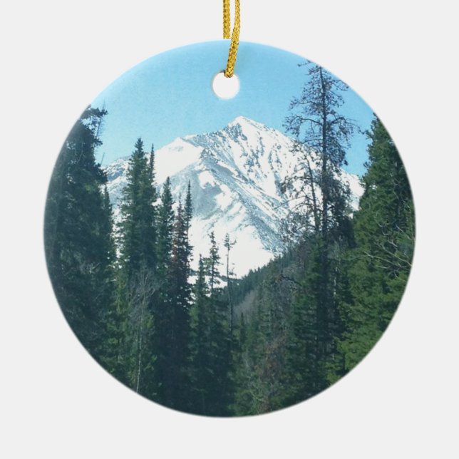 COLORADO CERAMIC ORNAMENT (Front)