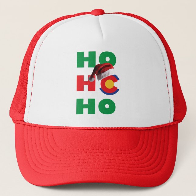Colorado Christmas Santa Hat (Front)