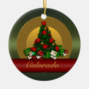 Colorado Christmas Tree Ornament