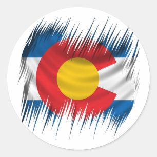 Colorado Classic Round Sticker