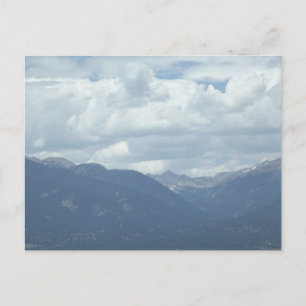 Colorado Collegiate Peaks under cloudy skies Postcard