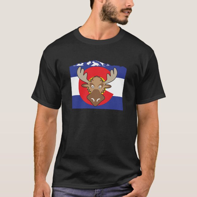 Colorado County Moose  T-Shirt (Front)
