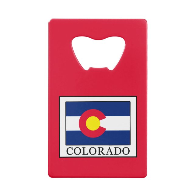 Colorado Credit Card Bottle Opener (Front)