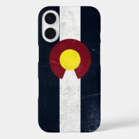 Colorado Dark Grunge Flag