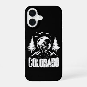 Colorado Day Bigfoot Vintage Hiking iPhone 16 Case