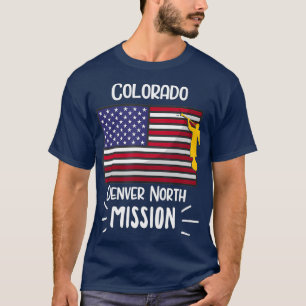 Colorado Denver North Mormon LDS Mission Gift T-Shirt