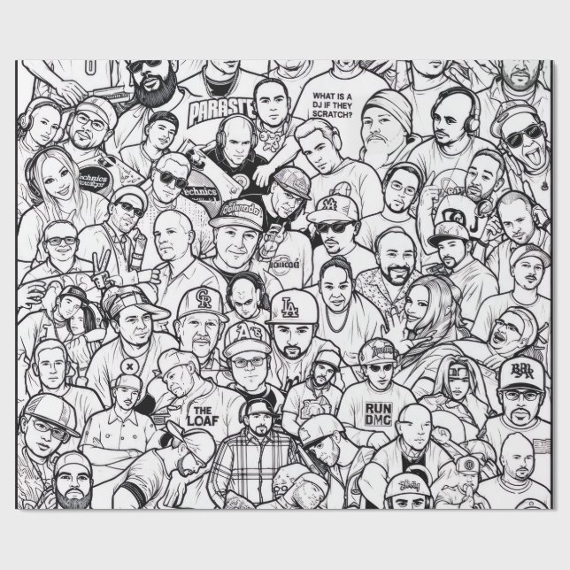 Colorado Dj Wrapping Paper (Flat)