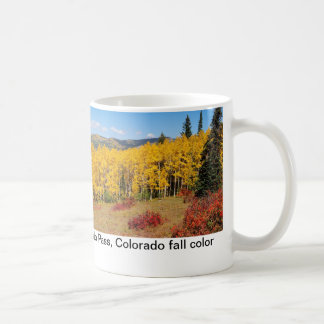 Colorado fall colour mug
