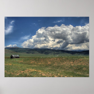 Colorado Farm Poster