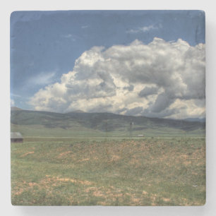 Colorado Farm Stone Coaster