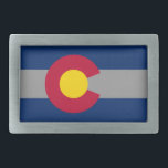 Colorado Flag Belt Buckle<br><div class="desc">Colorado Flag Belt Buckle</div>